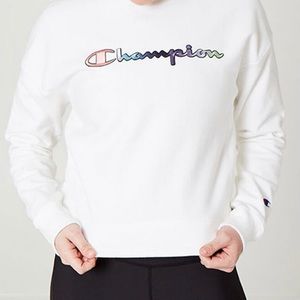 Champion x SoulCycle crewneck.